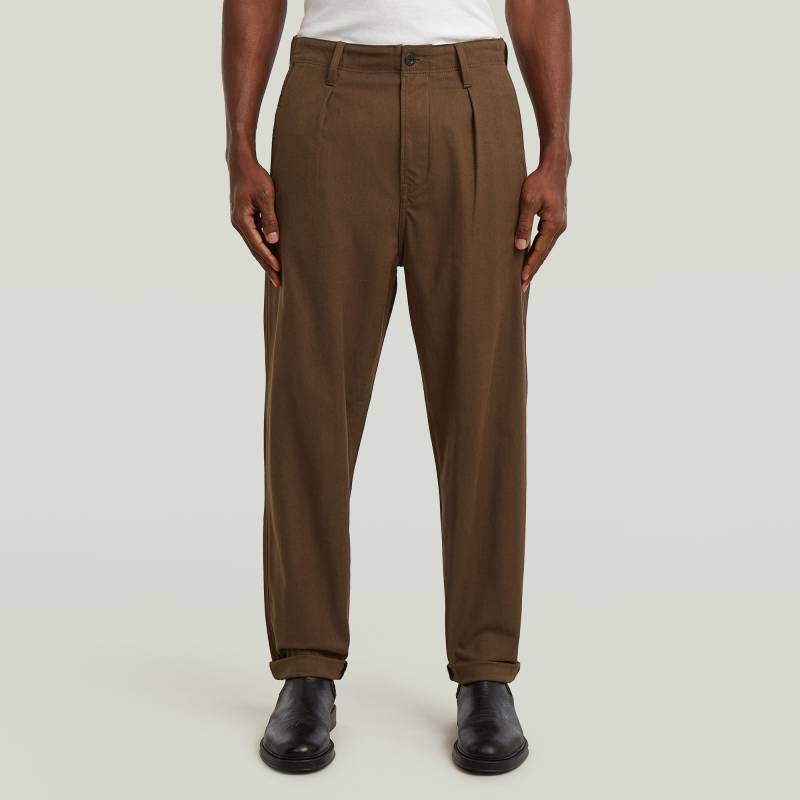 Pleated Chino Relaxed Tapered von G-STAR