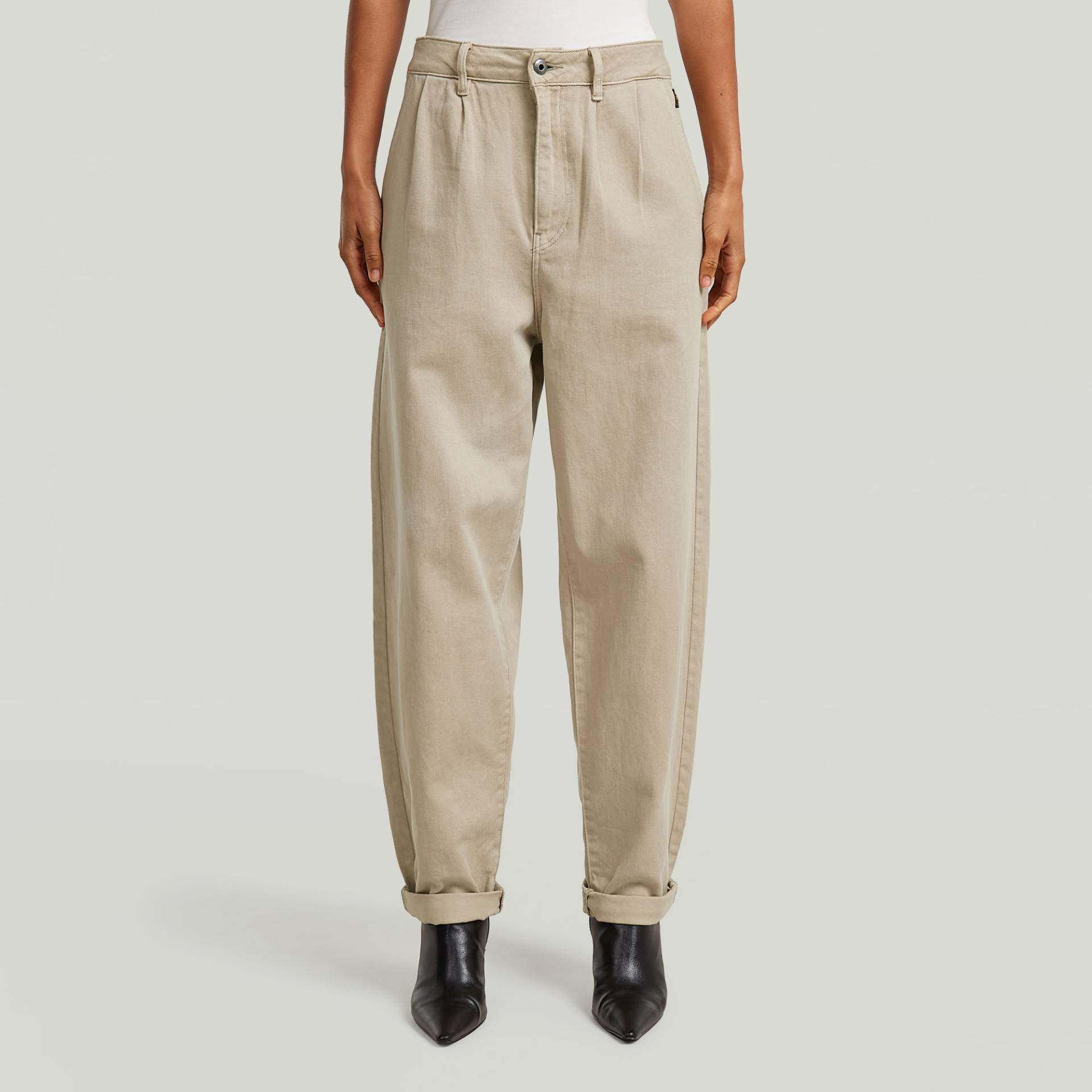 Pleated Tapered Chino von G-STAR