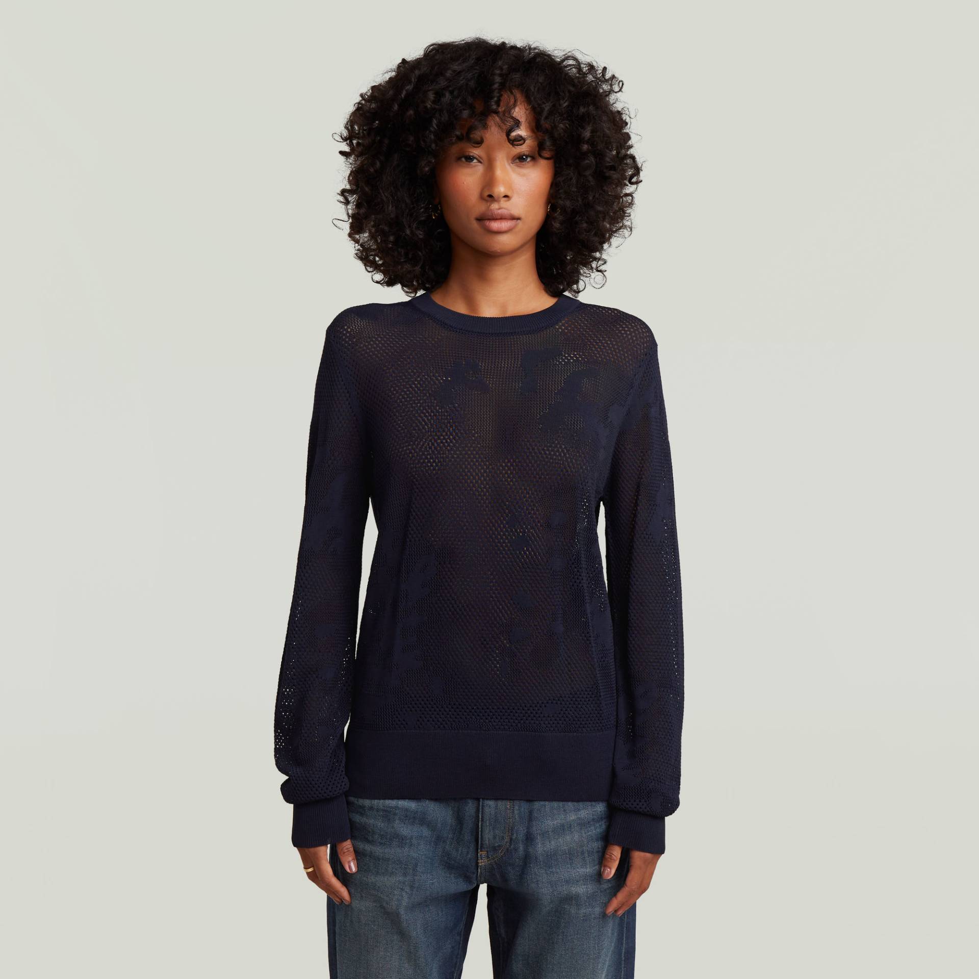 Pointelle Knit Pullover von G-STAR