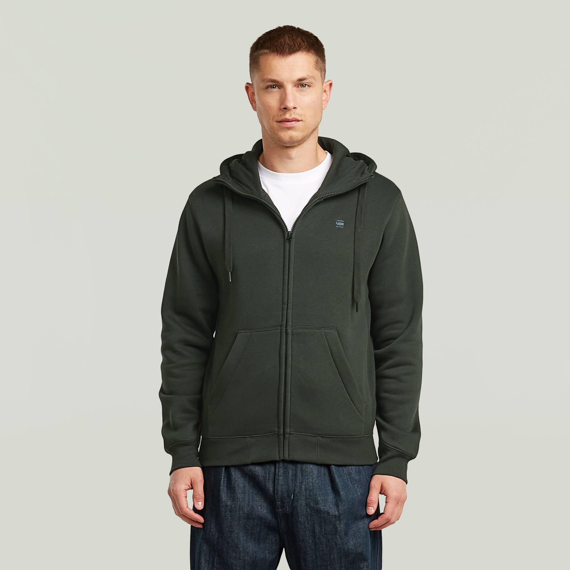 Premium Core Hoodie Zip Sweater von G-STAR