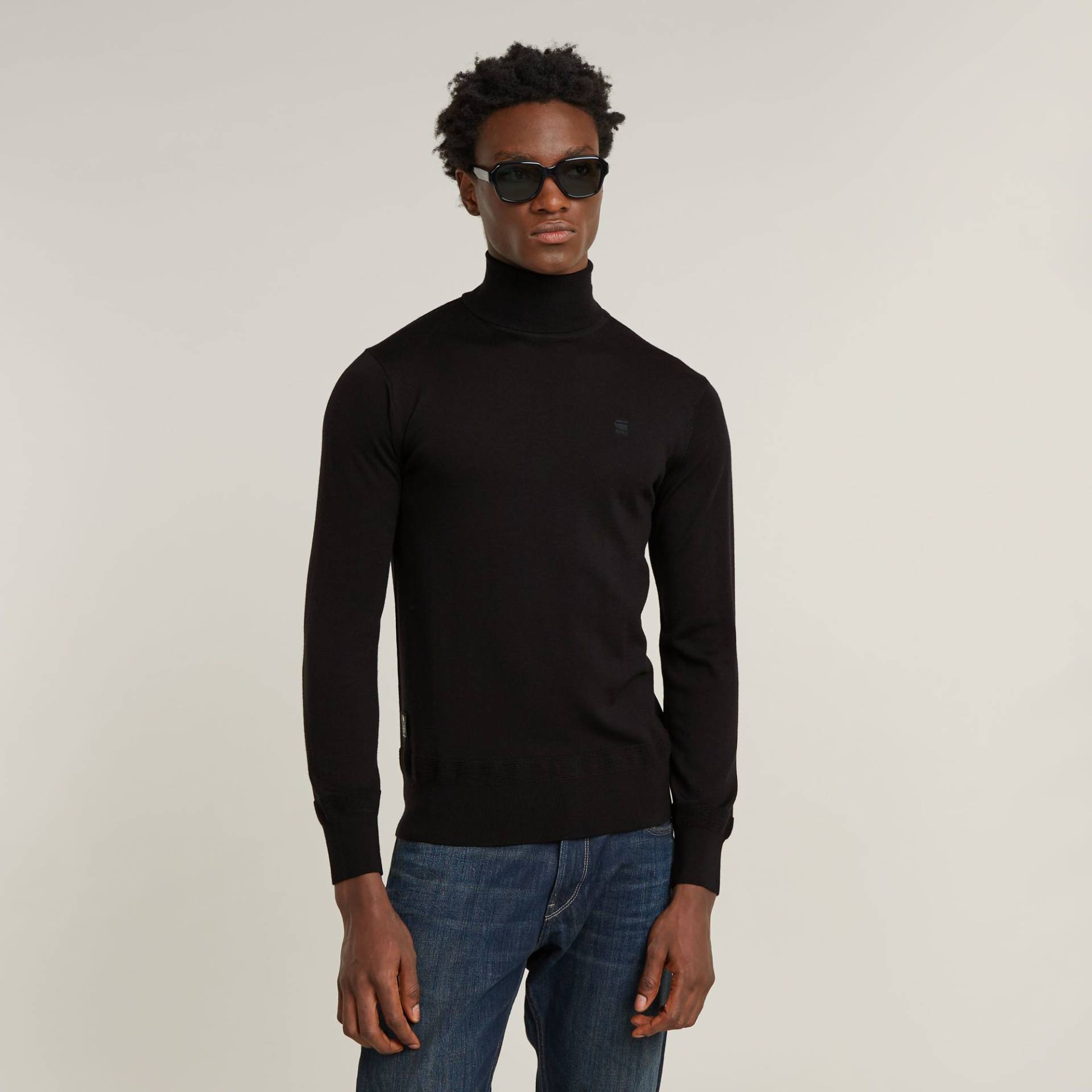 Premium Core Turtle Neck Knitted Pullover von G-STAR