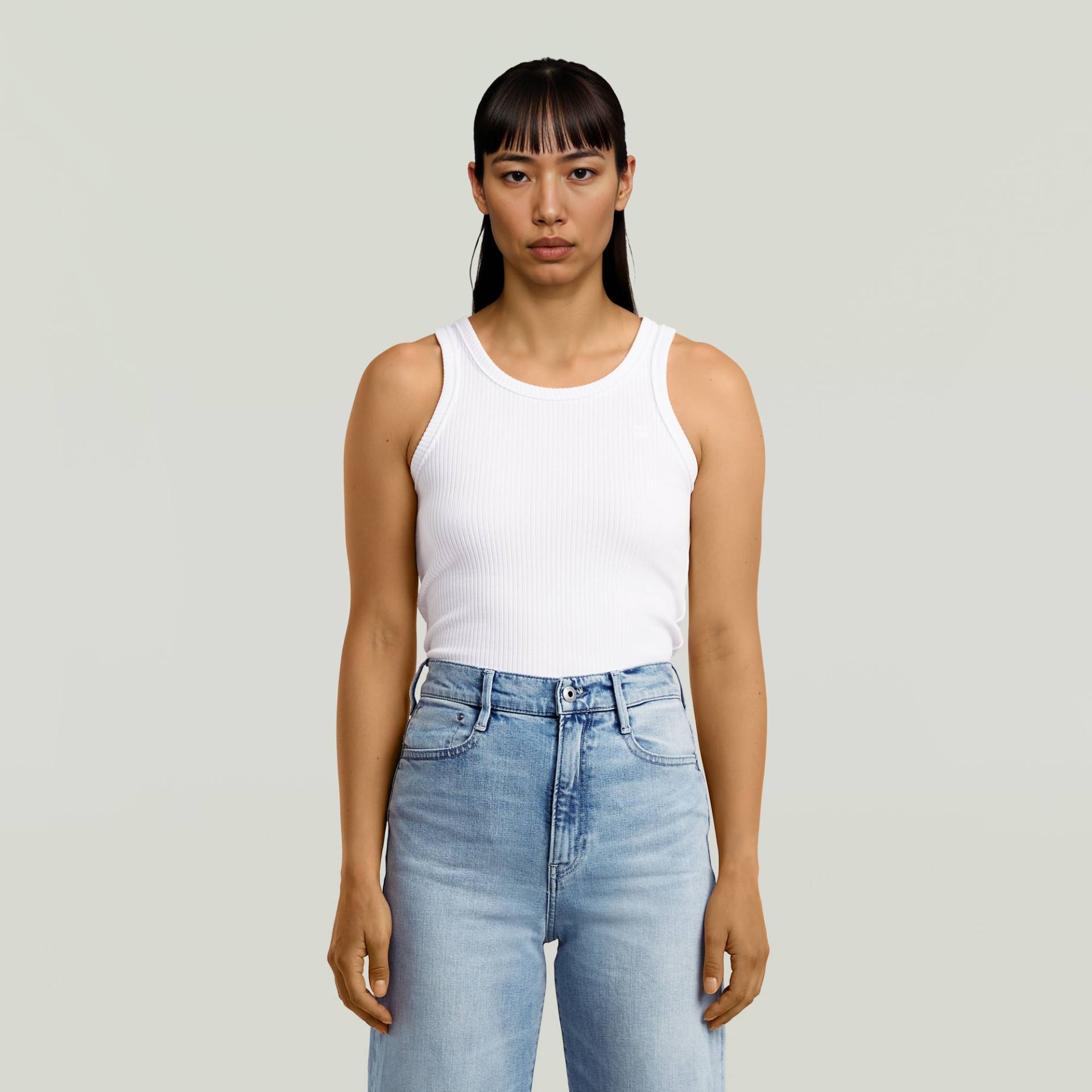 Ribbed Tanktop von G-STAR