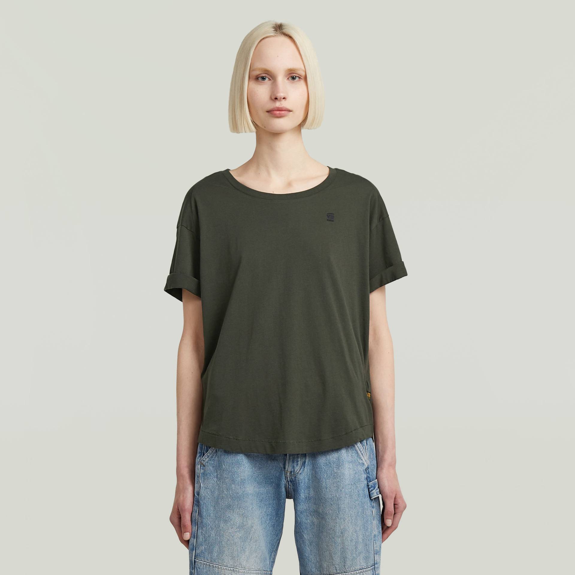 Rolled Up Sleeve Boyfriend Top von G-STAR