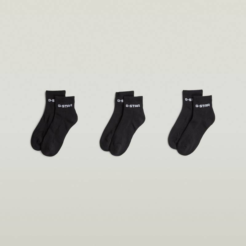 Short Logo Socks 3er-Pack von G-STAR