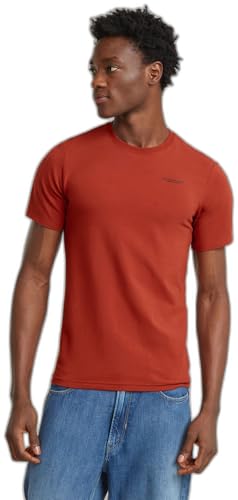 G-Star Herren Slim Base T-Shirt, Rot (Rusty red D19070-C723-A923), M von G-Star RAW
