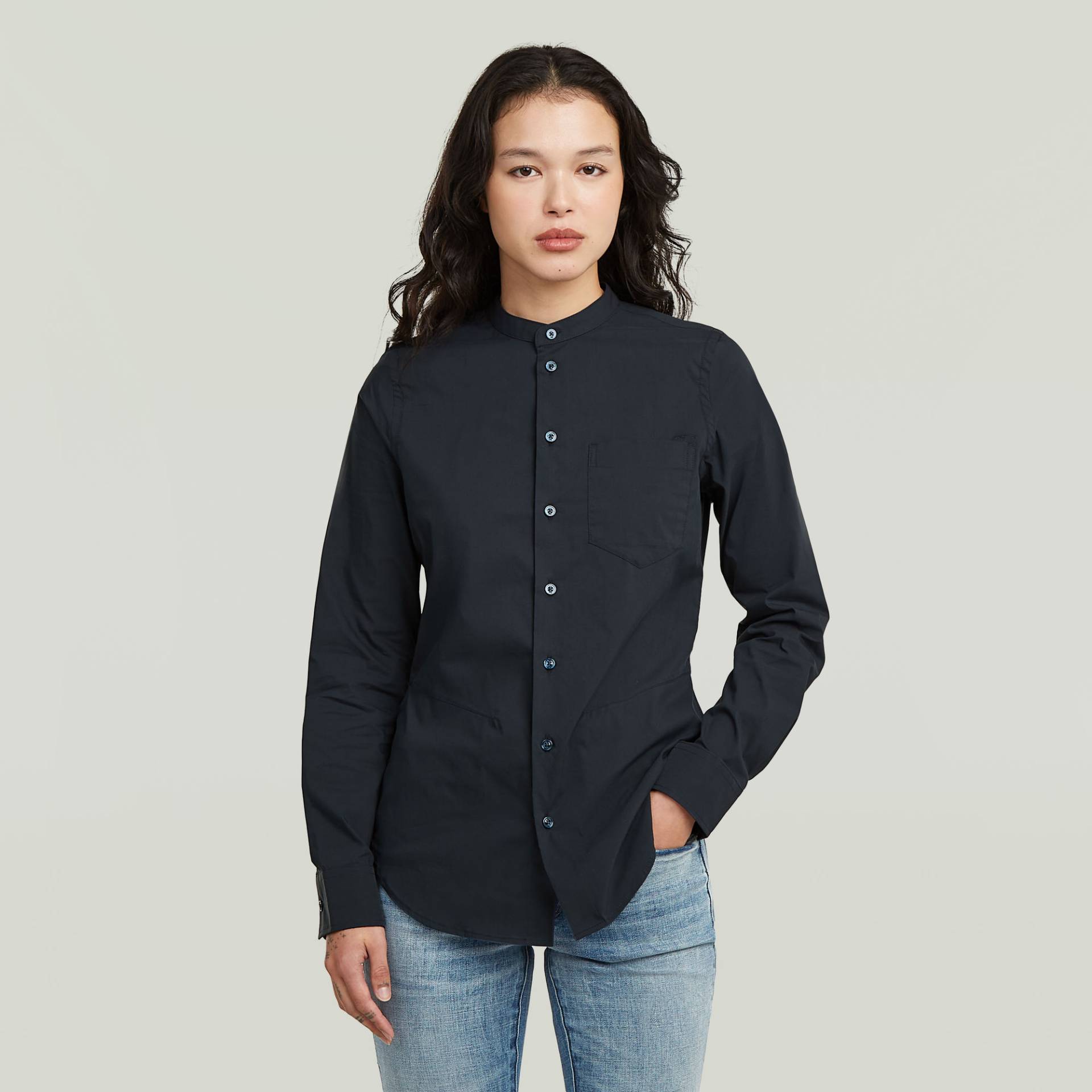 Slim Poplin Long Sleeve Shirt von G-STAR