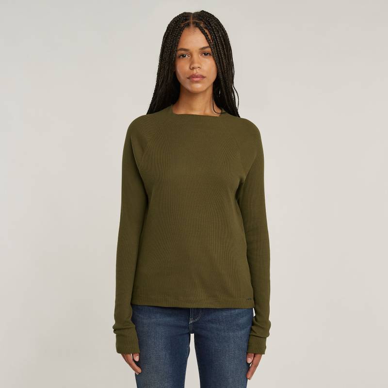 Slim Rib Mock Top Slim Rib Mock Top von G-STAR