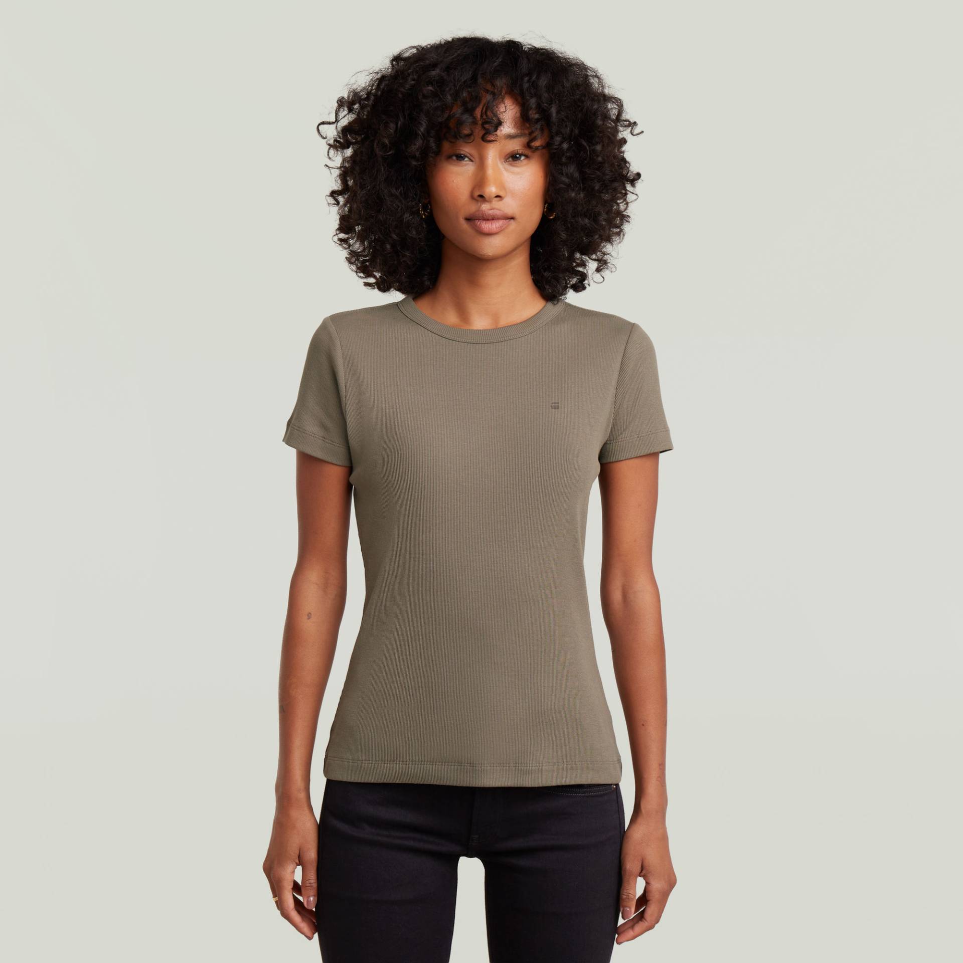 Slim Rib T-Shirt von G-STAR