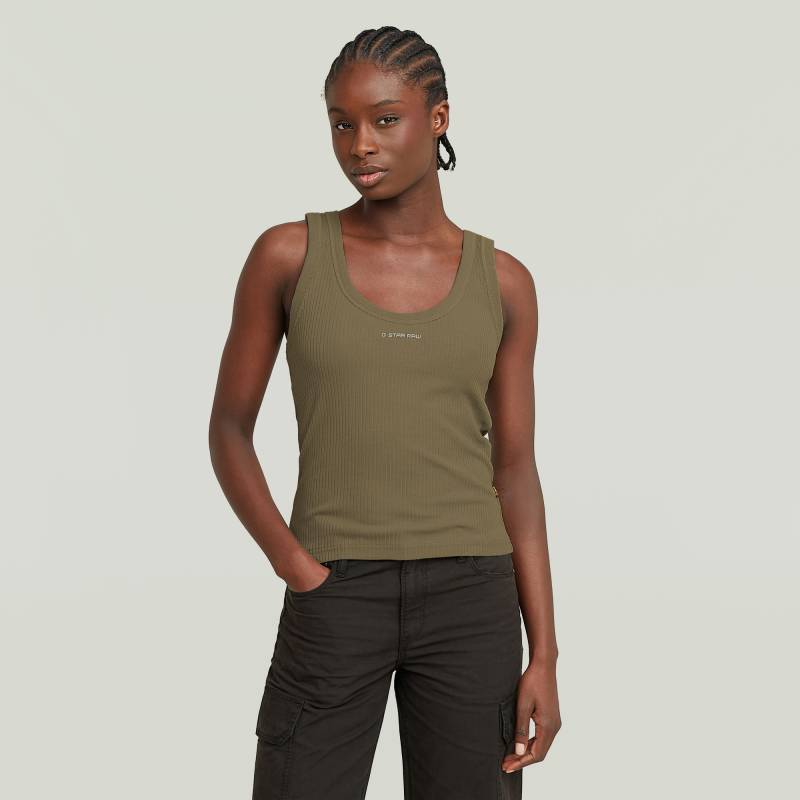 Slim Rib Tanktop von G-STAR