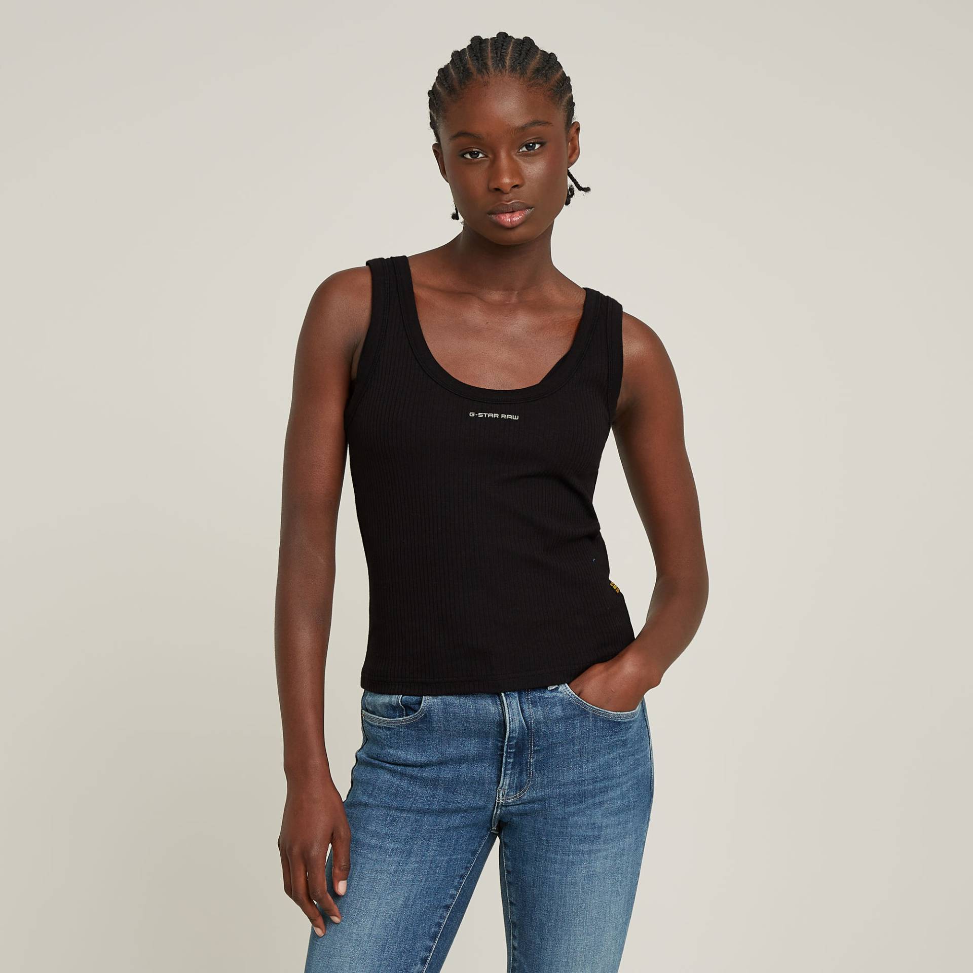 Slim Rib Tanktop von G-STAR