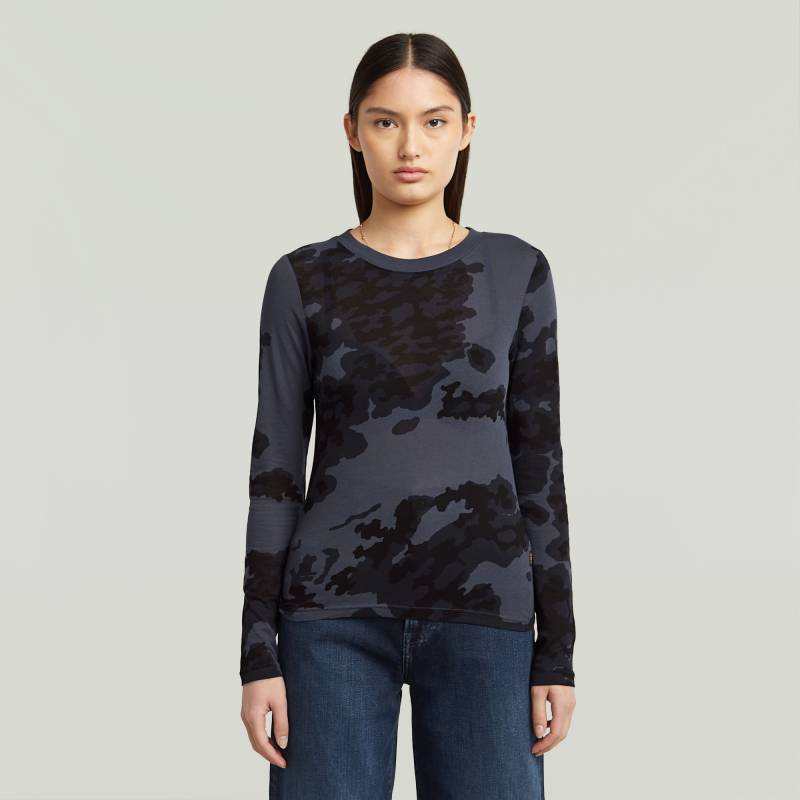 Allover Print Slim T-Shirt von G-STAR