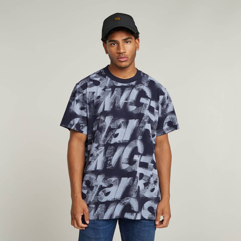 Sprayed Letters Loose T-Shirt von G-STAR