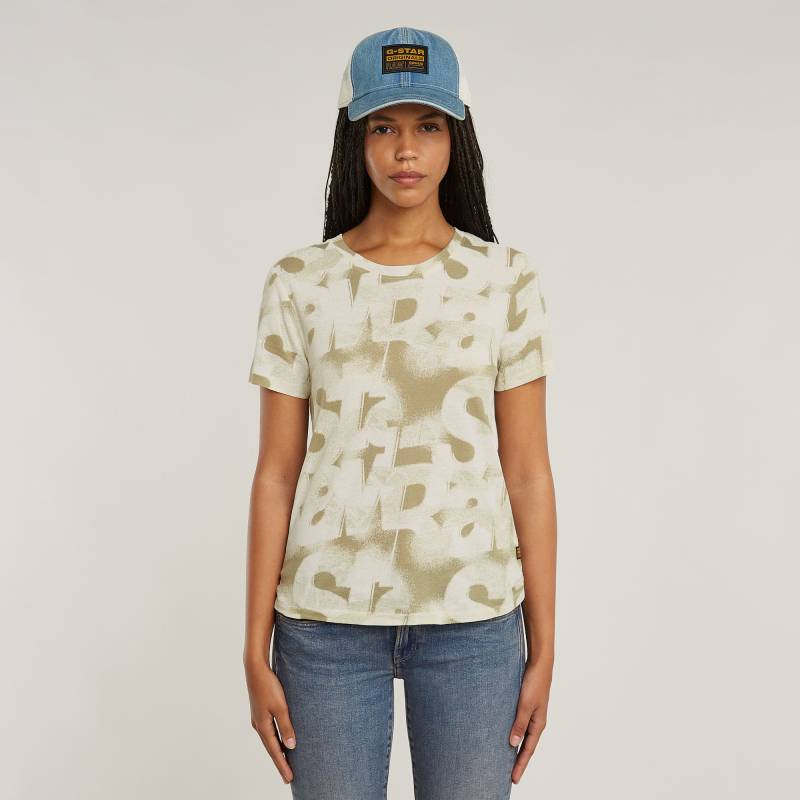 Sprayed Letters Top von G-STAR