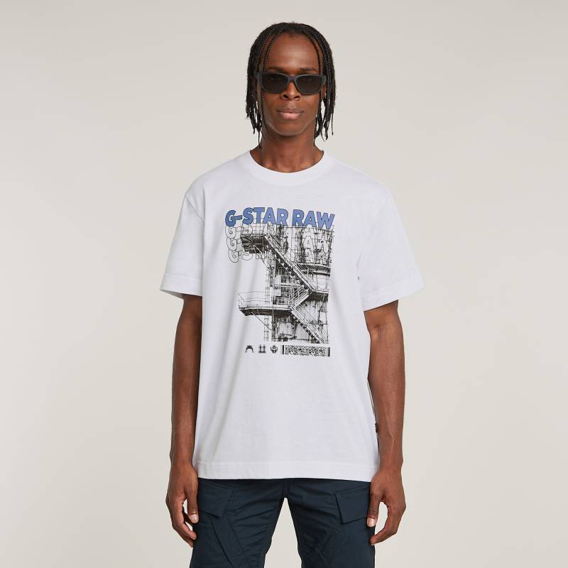 Stairs Graphic Loose T-Shirt von G-STAR