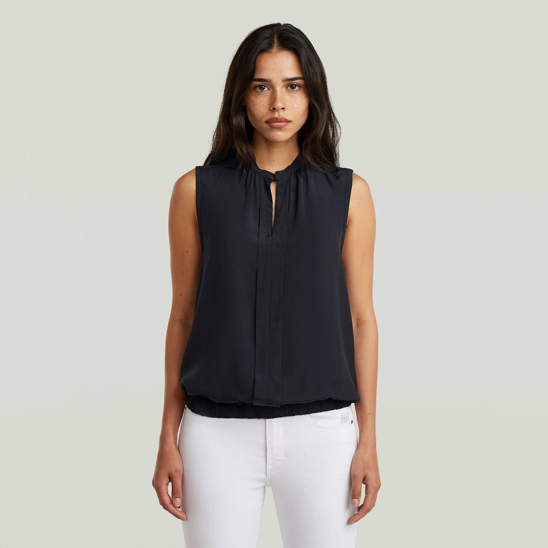 Stand-Up Collar Sleeveless Top von G-STAR