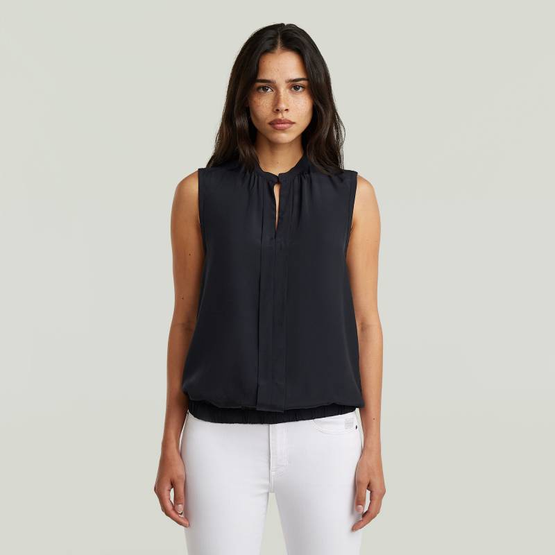Stand-Up Collar Sleeveless Top von G-STAR