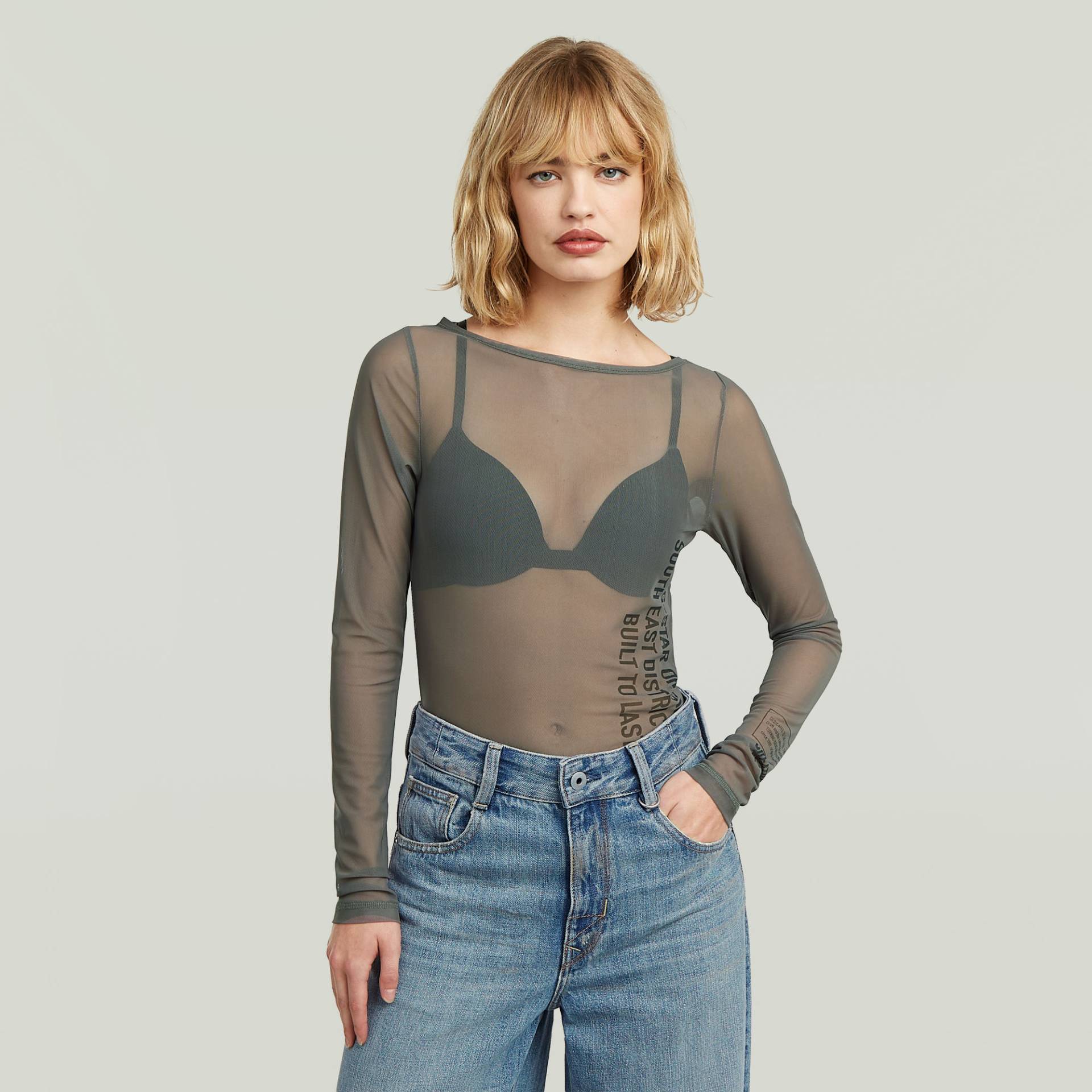 Stencil Boat Slim T-Shirt von G-STAR