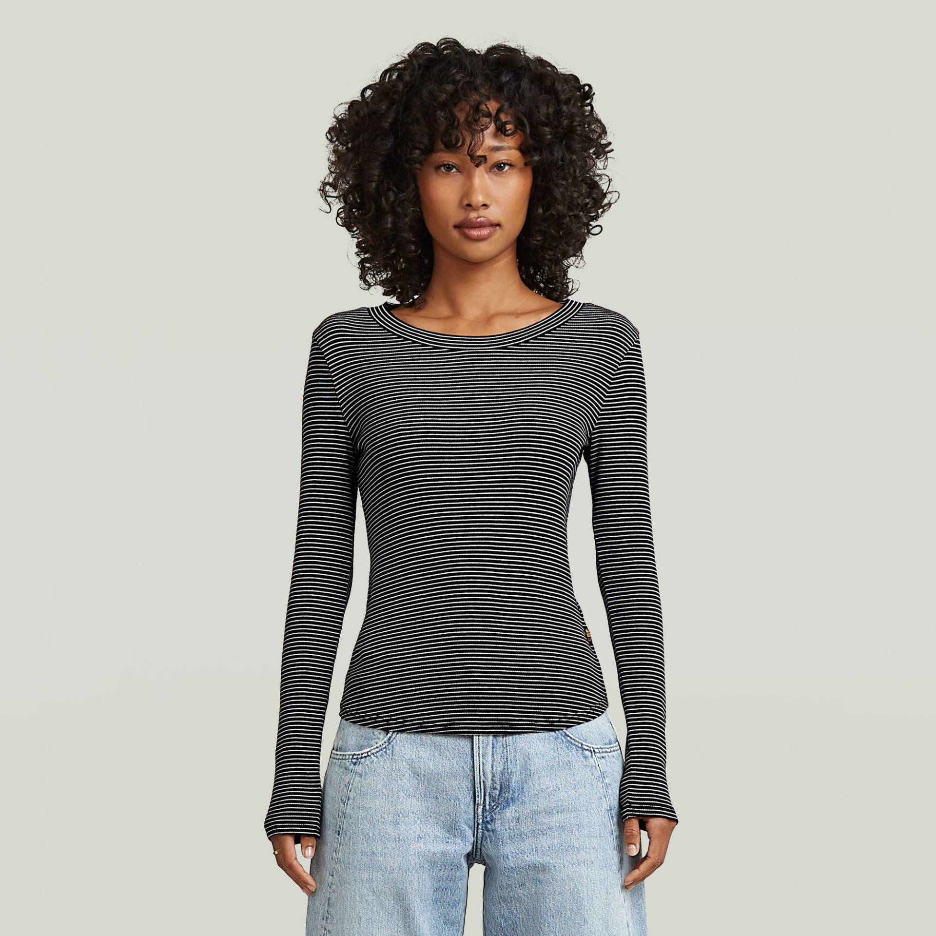 Striped Slim T-Shirt von G-STAR