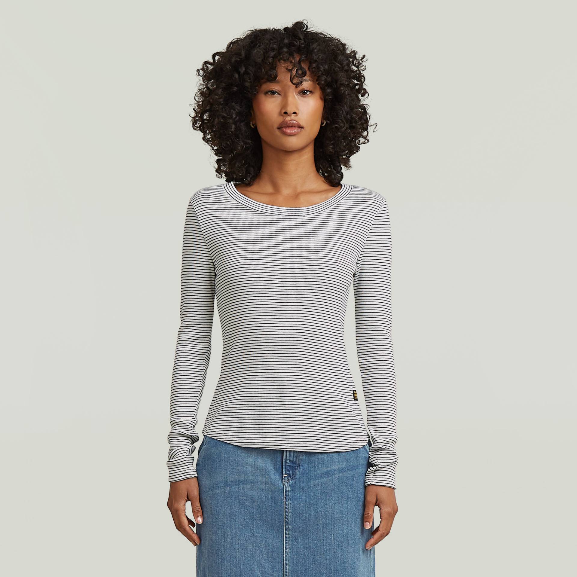 Striped Slim T-Shirt Striped Slim T-Shirt von G-STAR