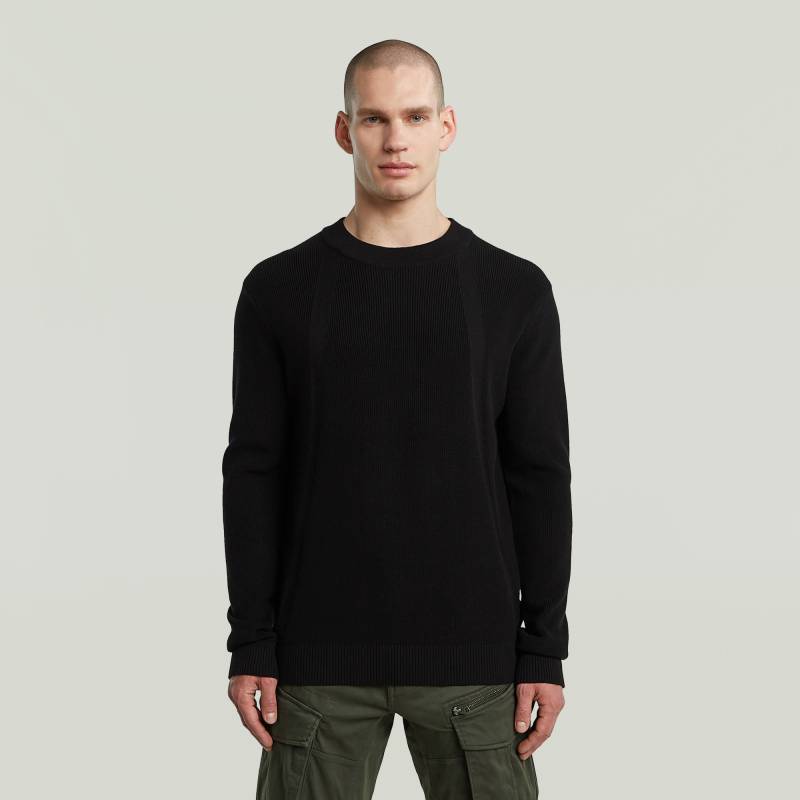 Structure Ribbed Knit Pullover von G-STAR