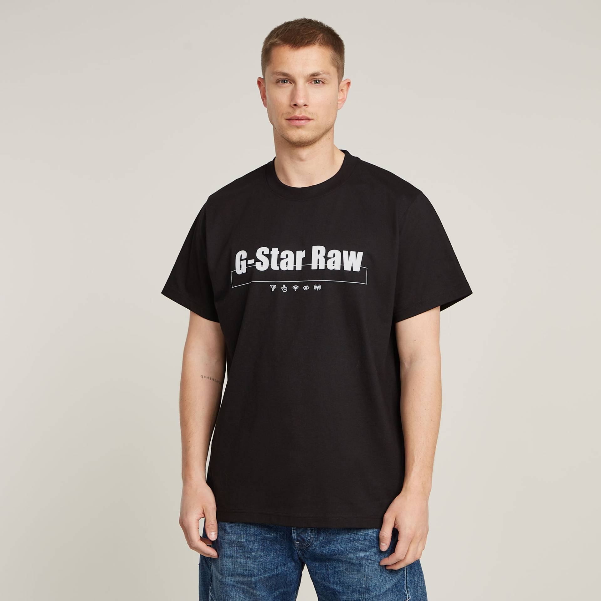Symbols Print Loose T-Shirt Symbols Print Loose T-Shirt von G-STAR