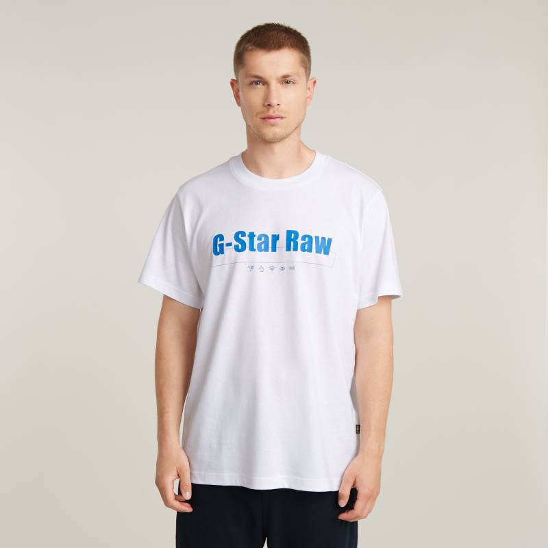 Symbols Print Loose T-Shirt von G-STAR