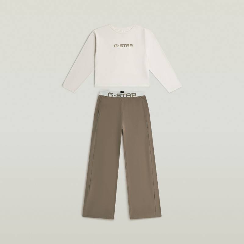 T-Shirt und Hose Pyjama Set von G-STAR