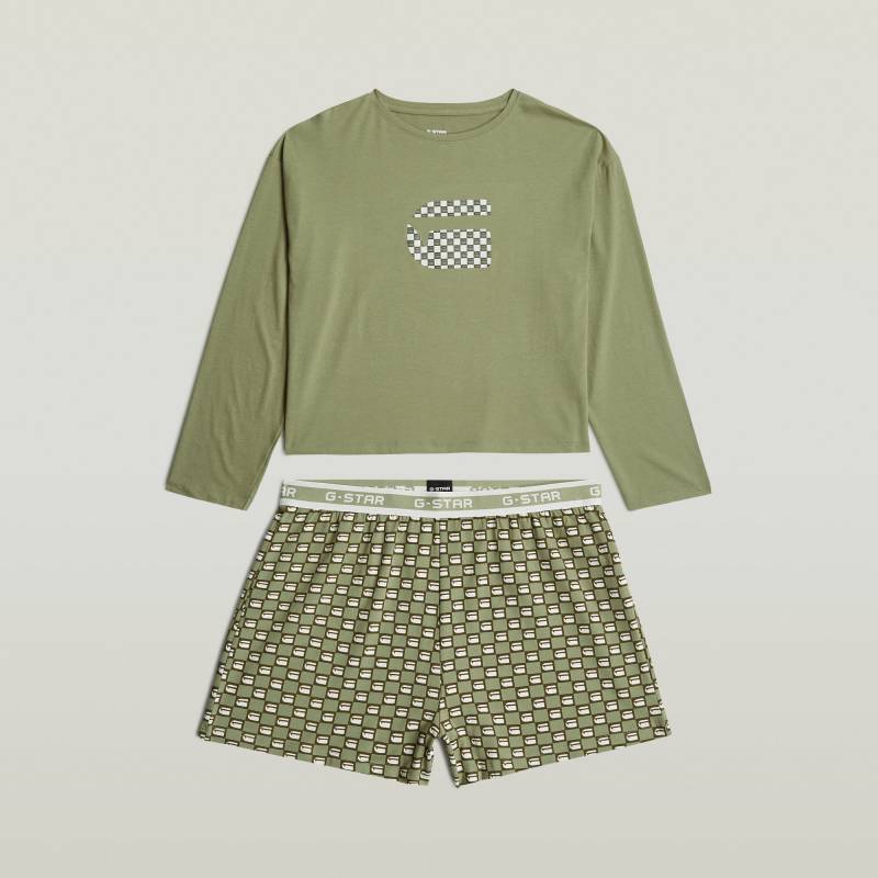 T-Shirt & Shorts Pyjama Set von G-STAR