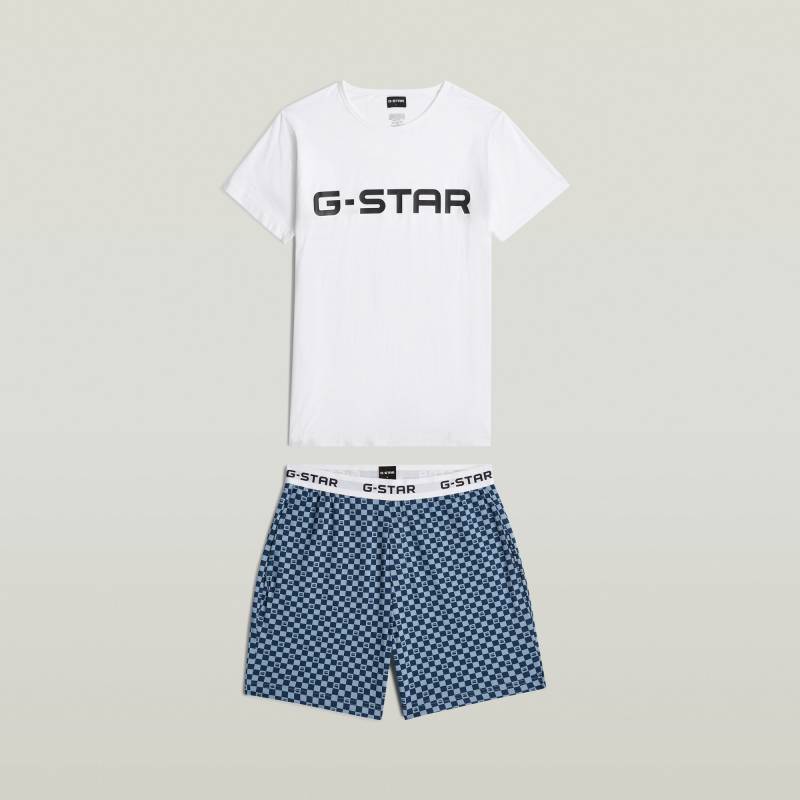 T-Shirt & Shorts Pyjama Set von G-STAR