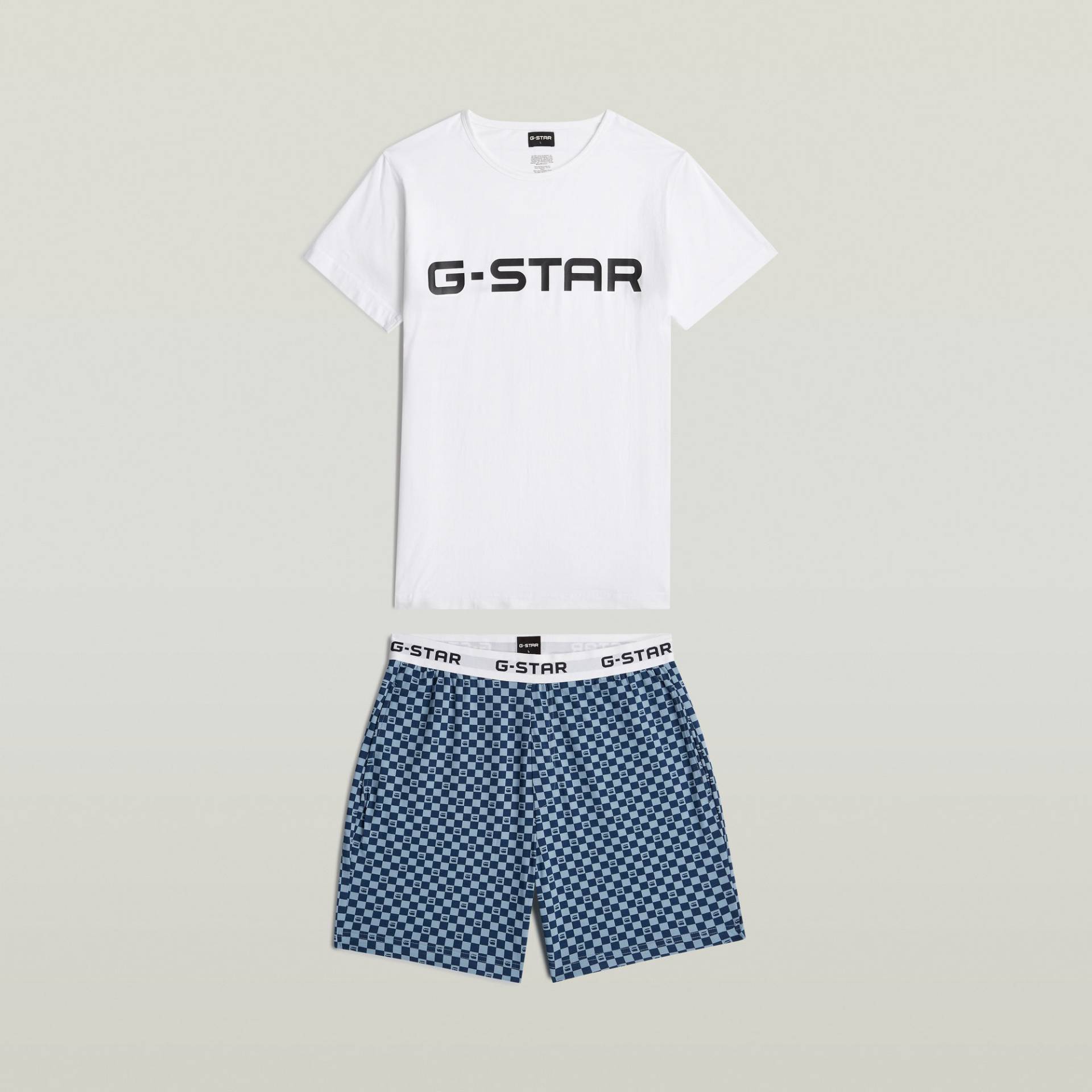 T-Shirt & Shorts Pyjama Set von G-STAR