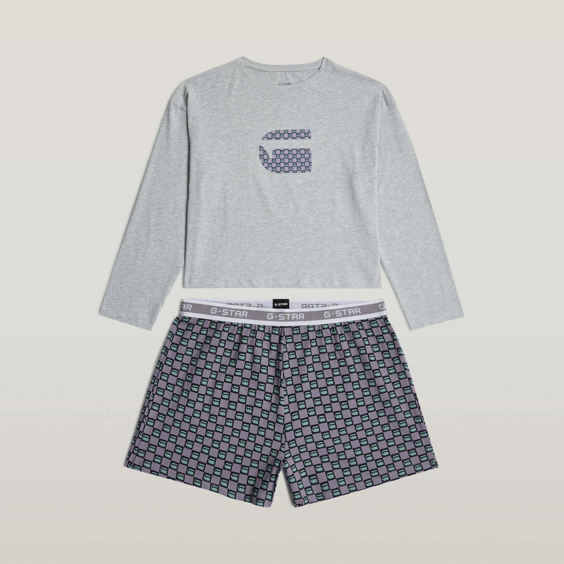 T-Shirt & Shorts Pyjama Set von G-STAR