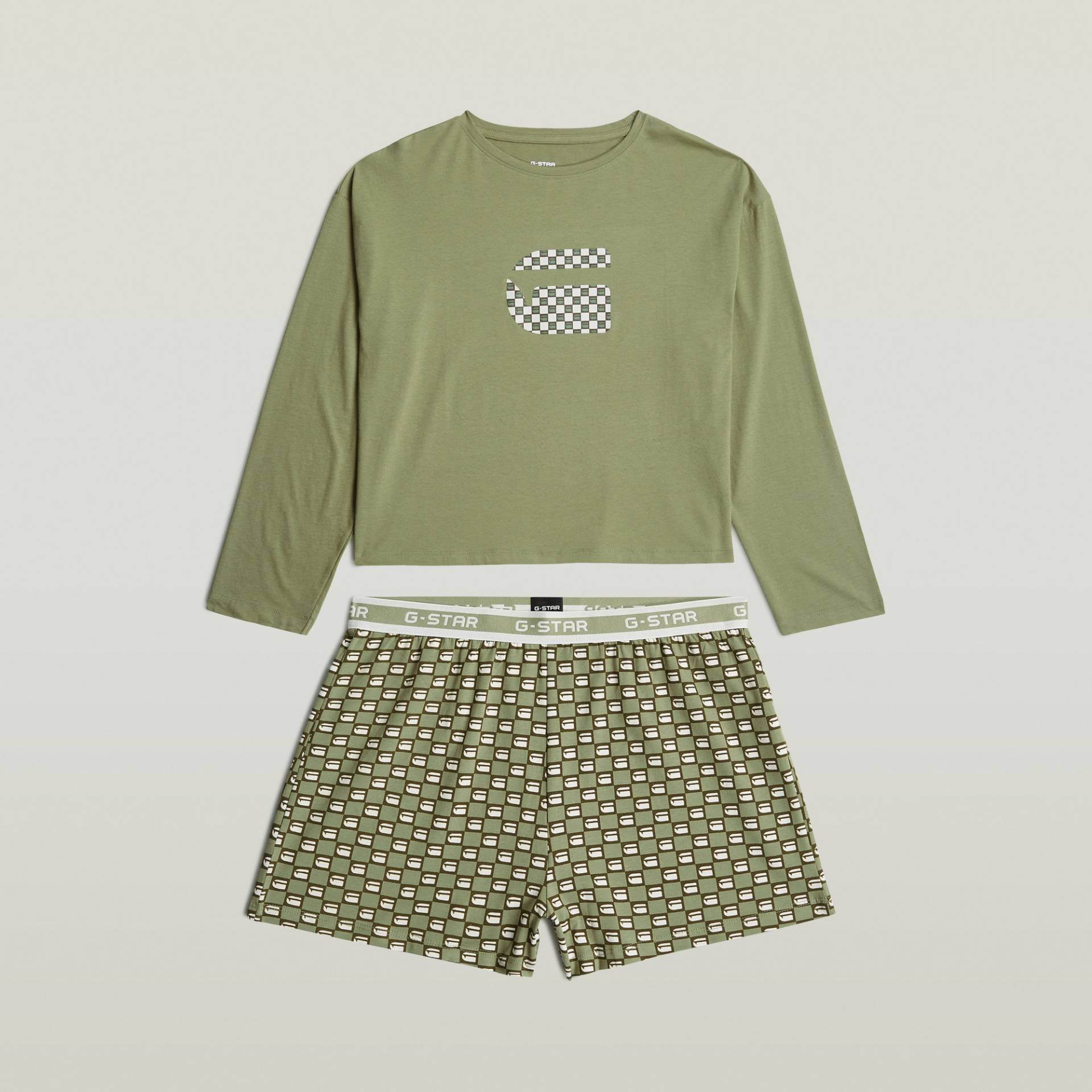 T-Shirt & Shorts Pyjama Set von G-STAR