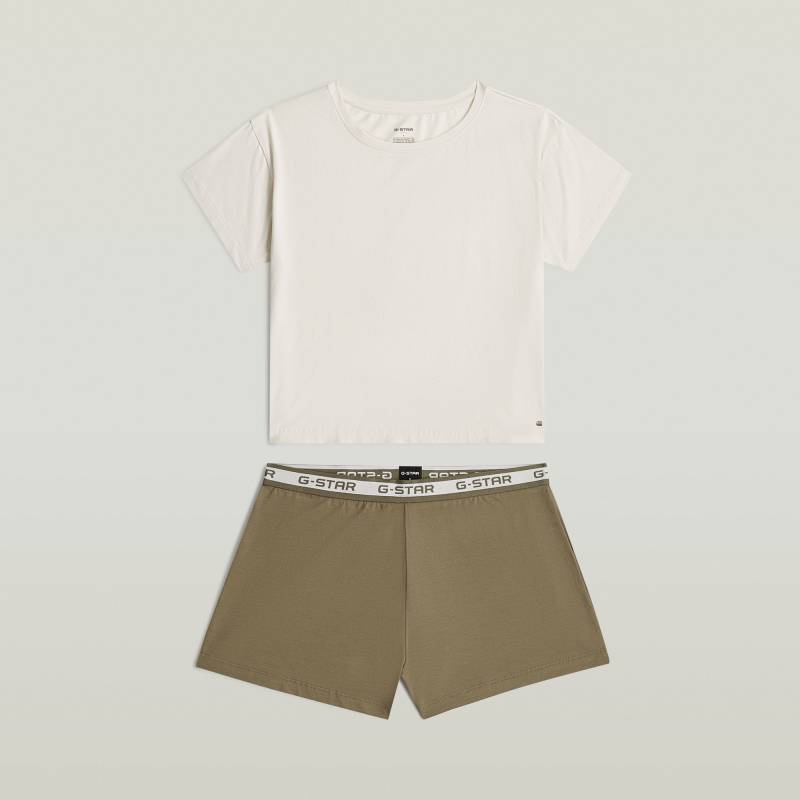 T-Shirt & Shorts Pyjama Set von G-STAR