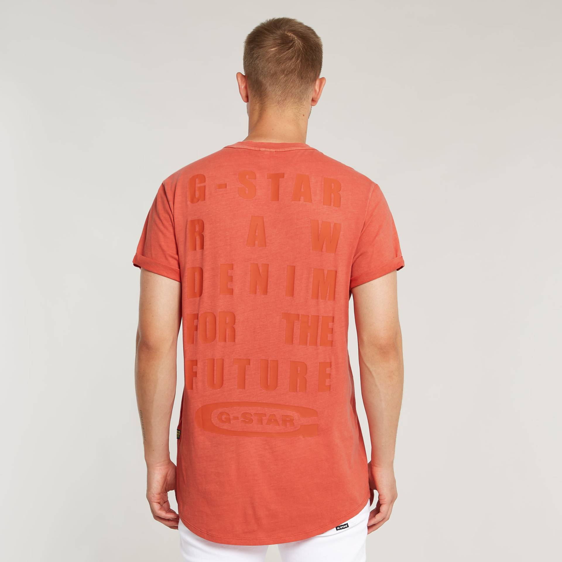 Text Back Graphic Overdyed Lash T-Shirt von G-STAR