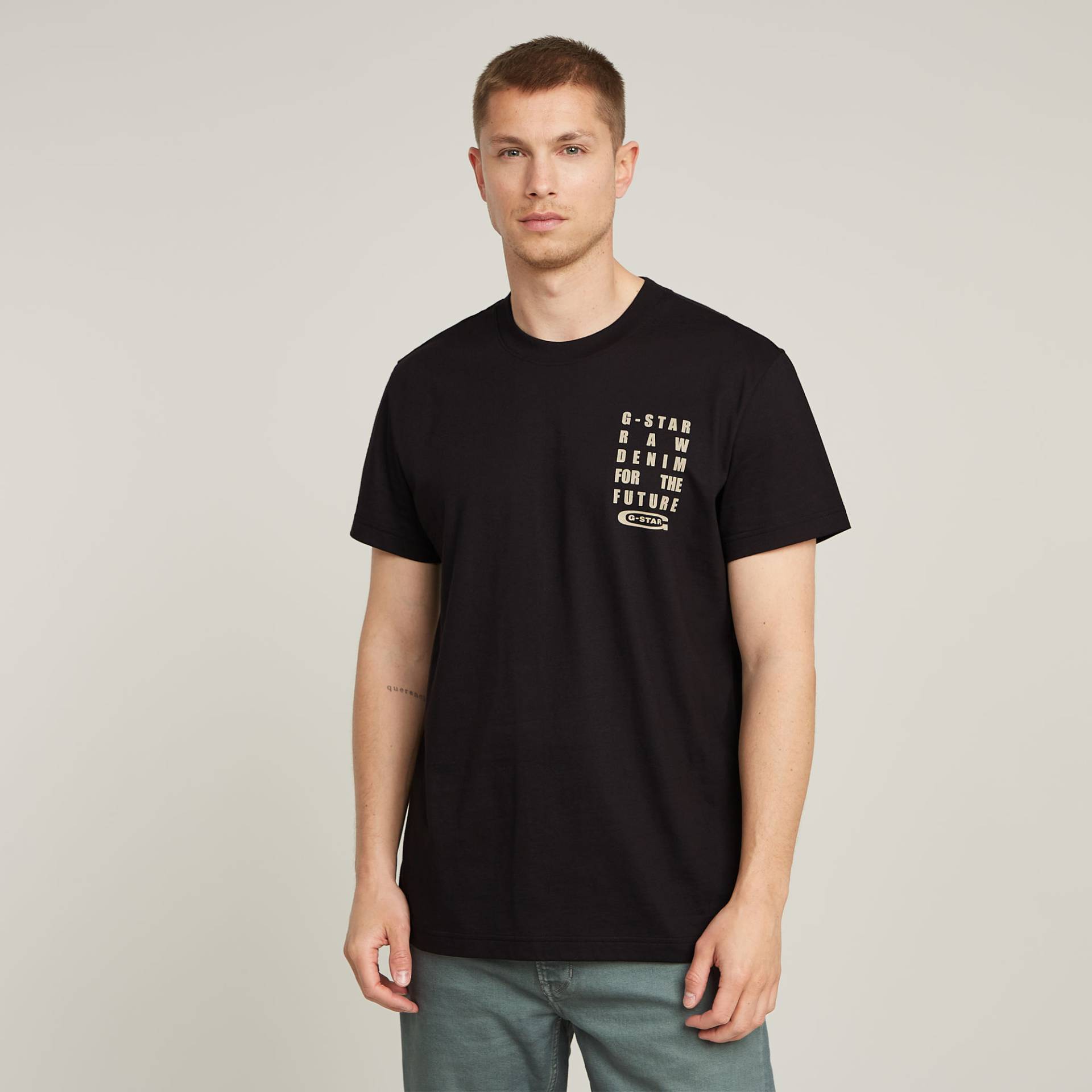 Text Chest T-Shirt von G-STAR