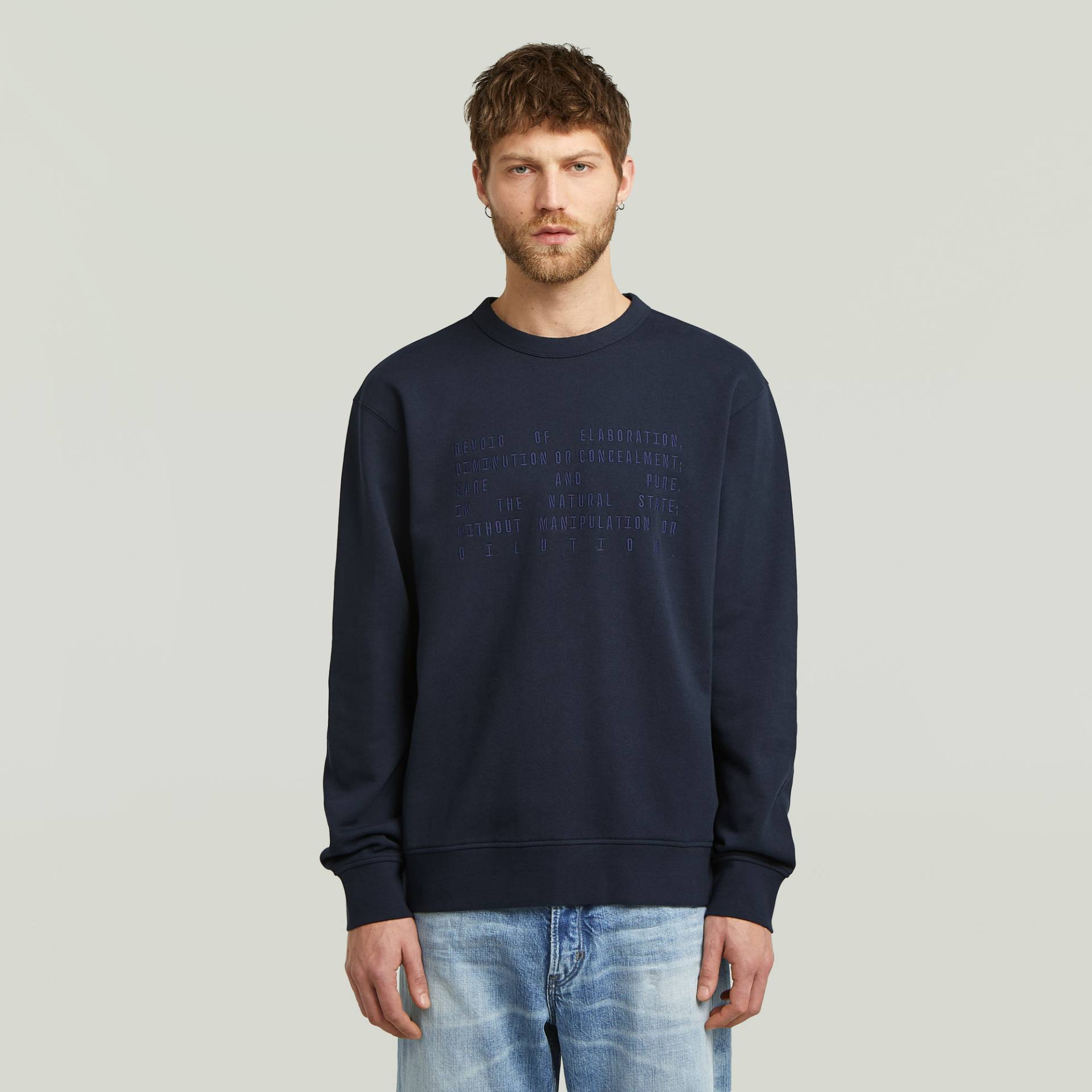 Text Graphic Sweatshirt von G-STAR