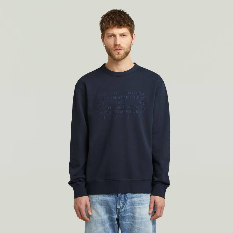 Text Graphic Sweatshirt von G-STAR