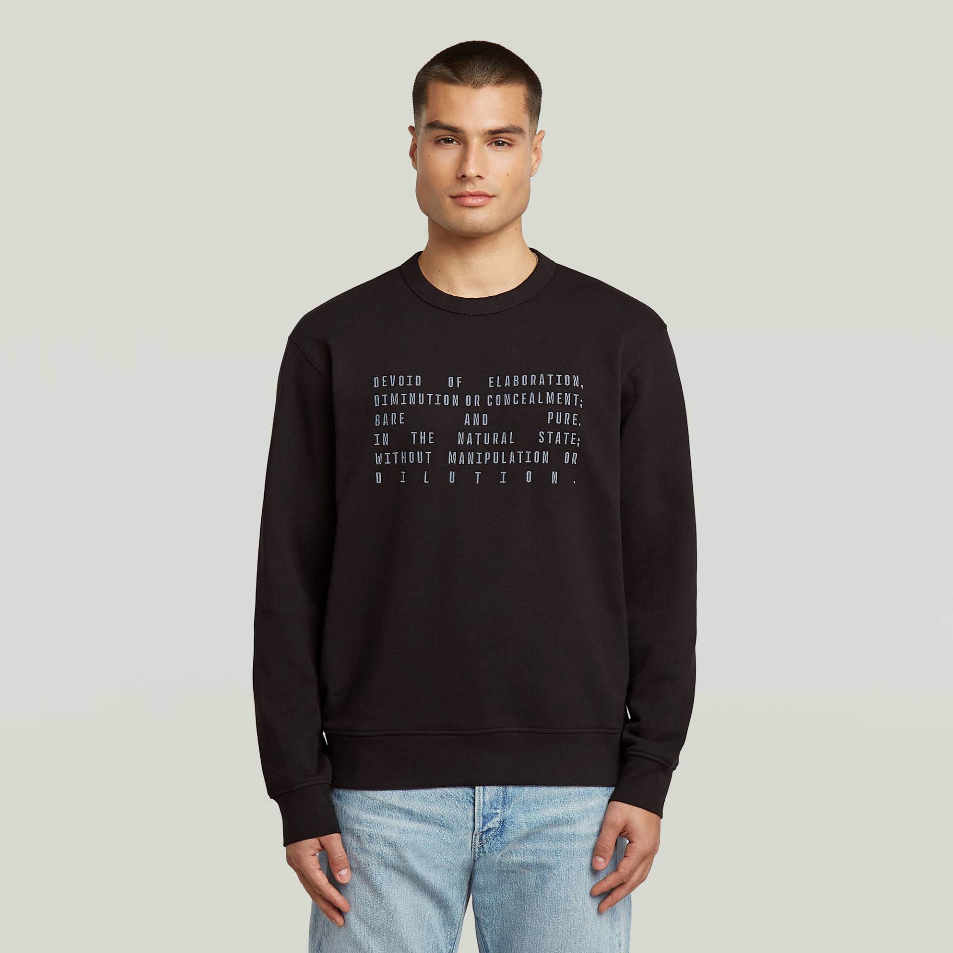 Text Graphic Sweatshirt von G-STAR