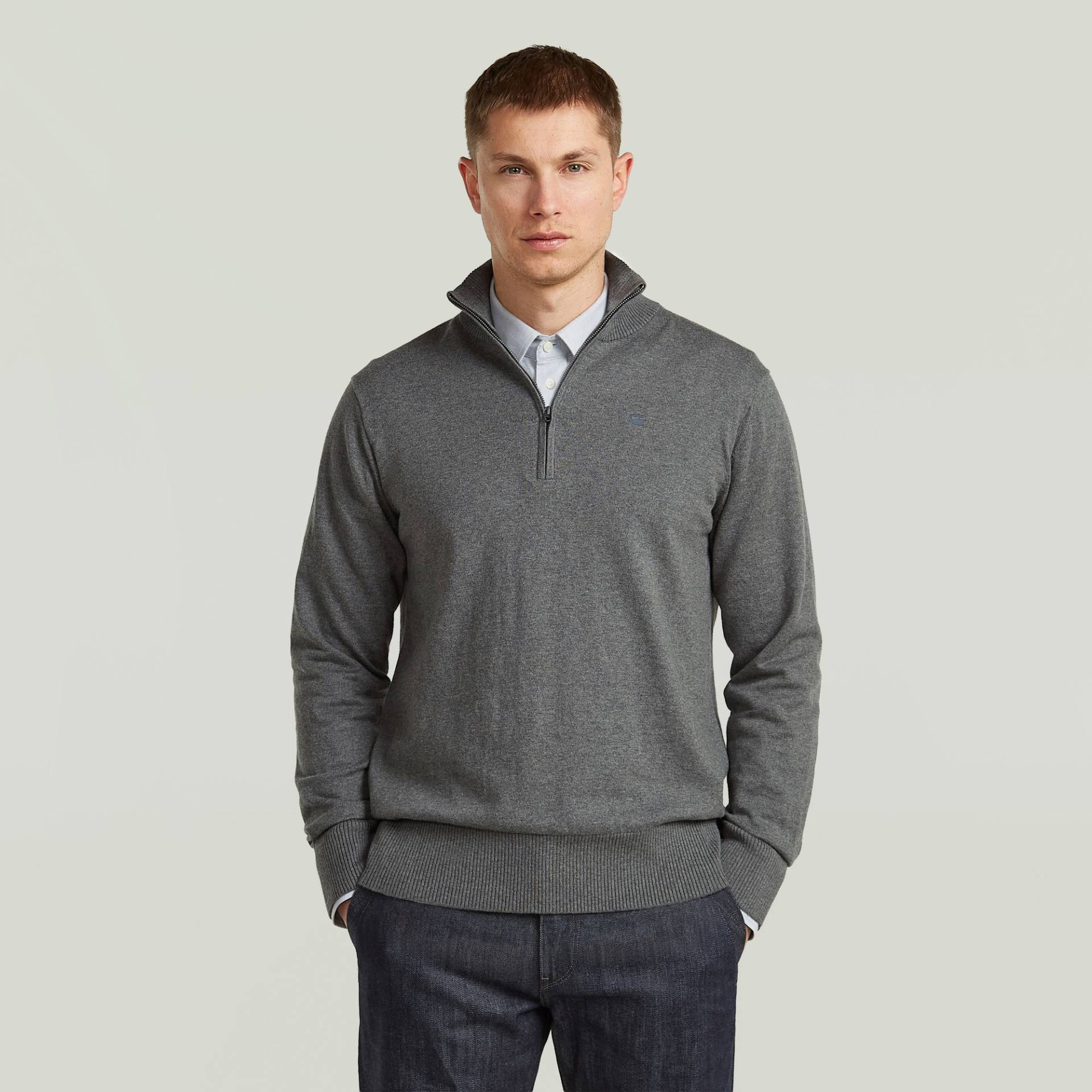 The Olivier - Correct Half Zip Sweatshirt von G-STAR