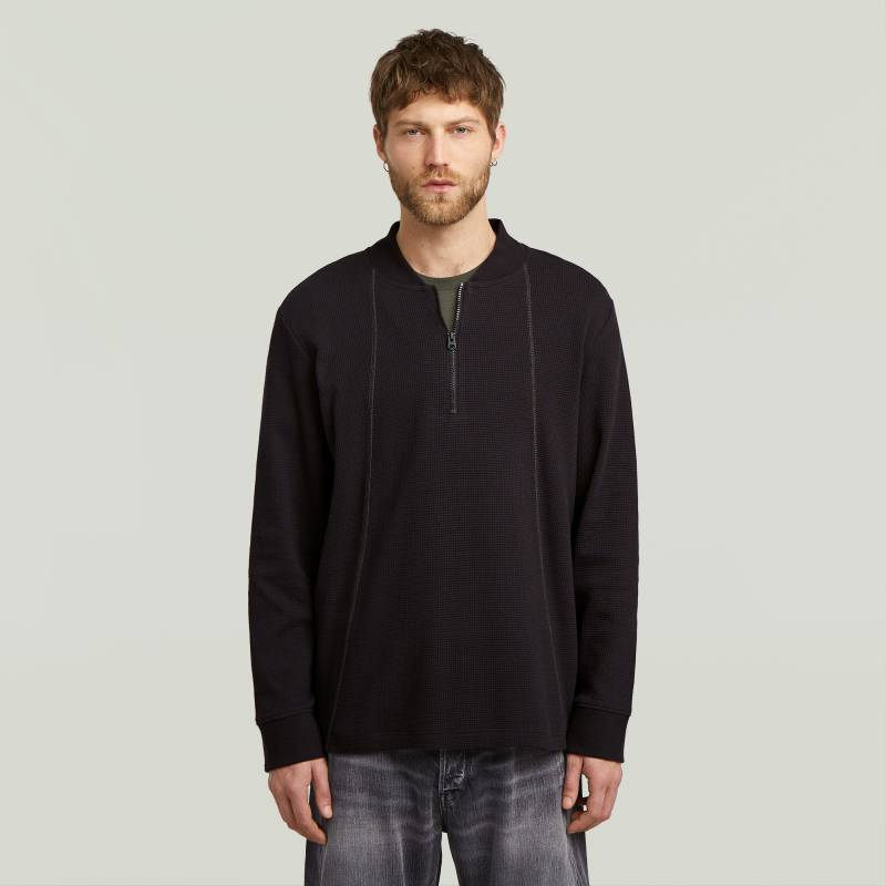 Tweeter A-Line Half Zip T-Shirt von G-STAR