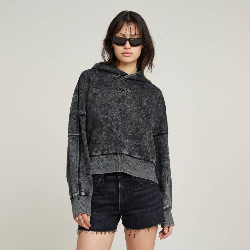 Washed Embossed Oversized Hoodie von G-STAR
