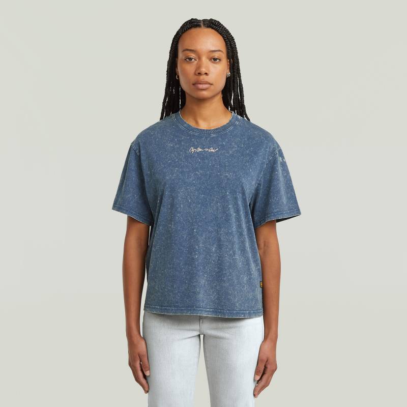 Washed G-Script T-Shirt von G-STAR