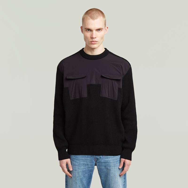 Woven Mix Knit Pullover von G-STAR