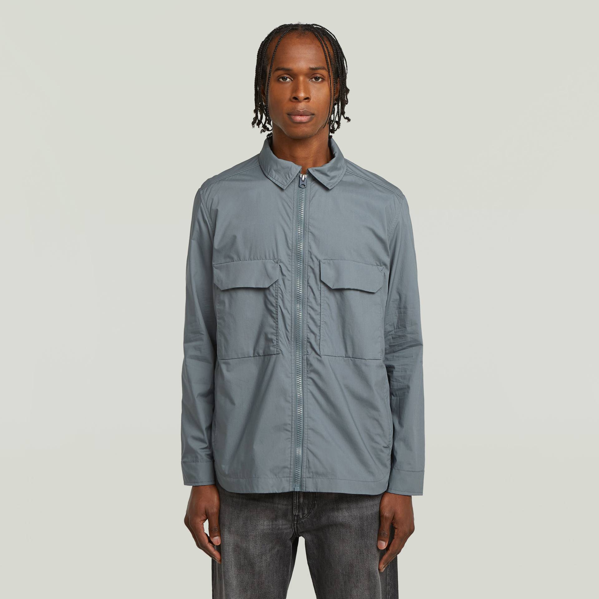 Zip Regular Padded Overshirt von G-STAR