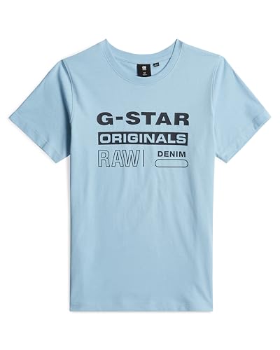 G-Star Jungen Kids T-Shirt G-Star Originals, Blau (siali Blue D24912-01-7165), 6 von G-Star RAW