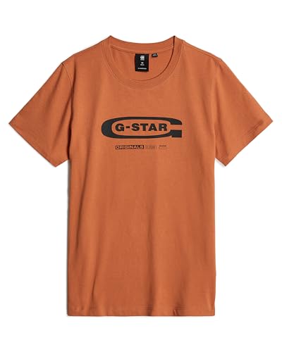 G-Star Jungen Kids T-Shirt G-Star Graphic, Braun (Autumn Leaf D24994-01-8847), 16 von G-STAR