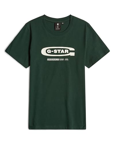 G-Star Jungen Kids T-Shirt G-Star Graphic, Grün (laub D24994-01-4287), 10 von G-STAR