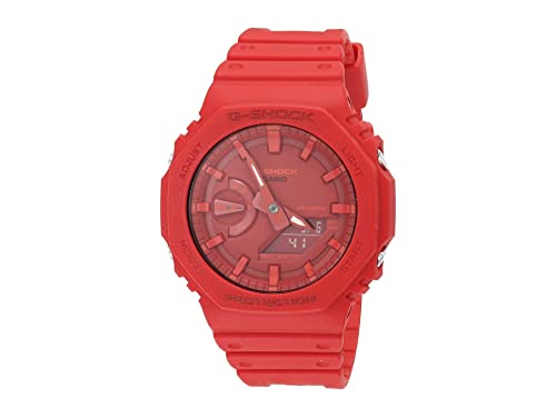 G-Shock by Casio Men's Analog-Digital GA-2100-4A Watch Red von G-Shock