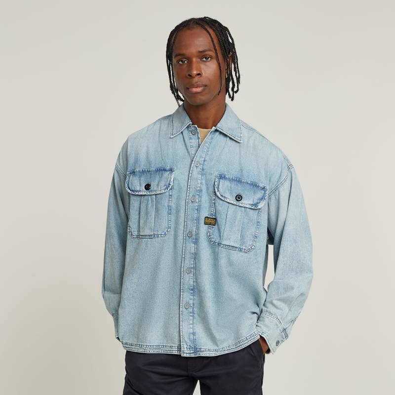 2 Pocket Pleated Boxy Hemd von G-STAR