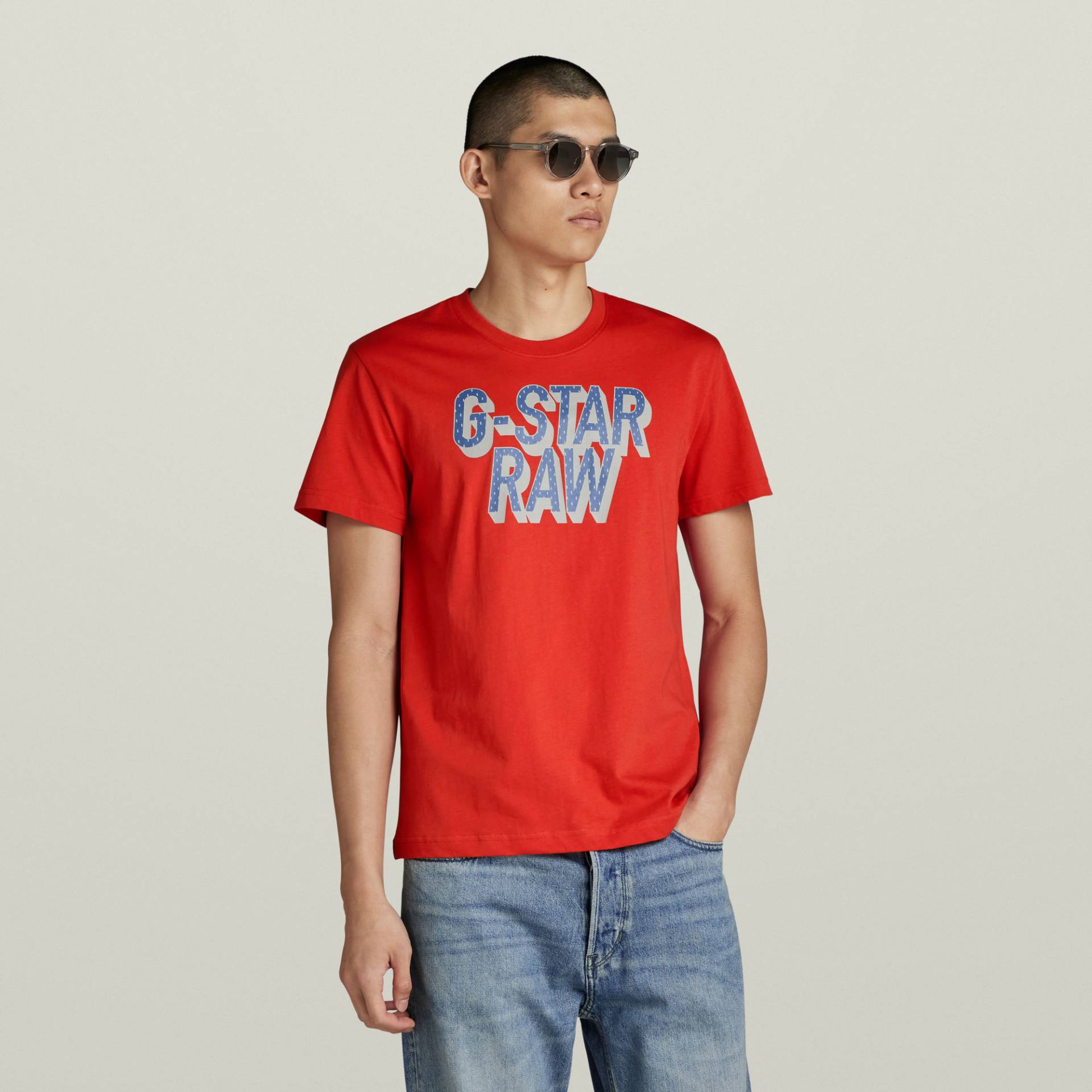 3D Dotted Graphic T-Shirt von G-Star RAW